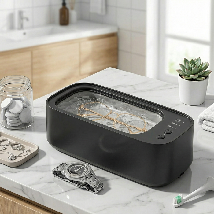 USB Ultrasonic Cleaner High Frequency Vibration Machine for jewellery, Glasses, Watches and Dentures