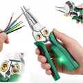 Havenholt 8 in 1 Wire Stripper Pliers with LED Light