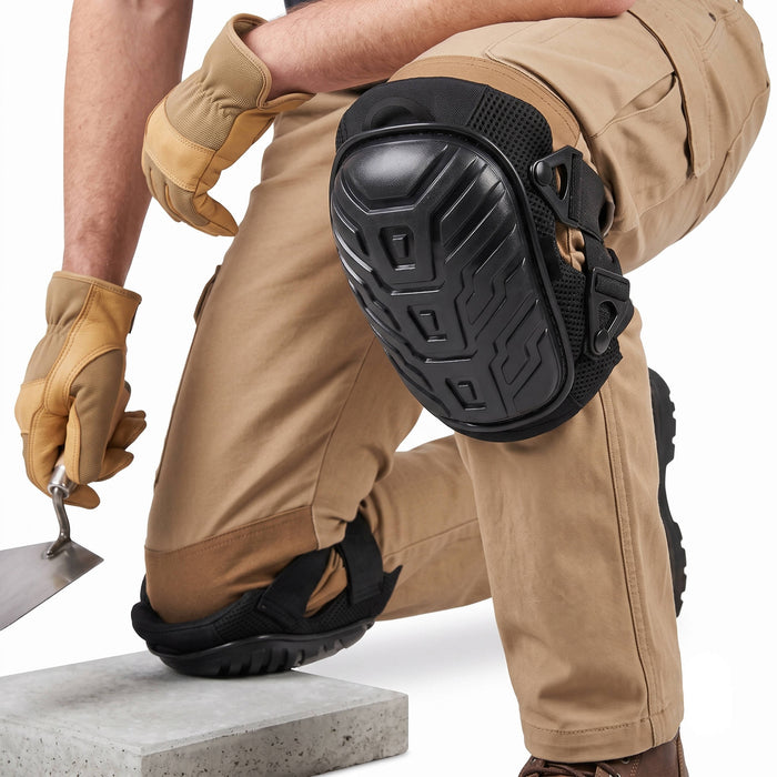 Havenholt Heavy-Duty Gel Knee Pads with Adjustable Straps