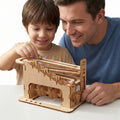 Havenholt Wooden Marble Run 3D Puzzle Kit with Working Gears