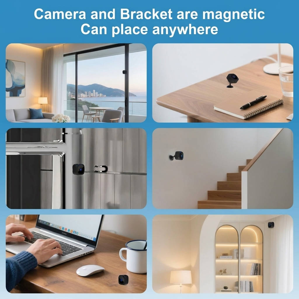 Havenholt 1080p WiFi Indoor Camera with Night Vision