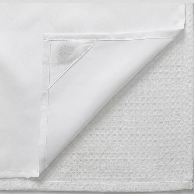 Havenholt No-Hook Shower Curtain with Snap-In Fabric Liner
