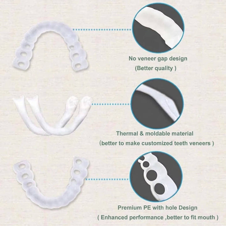 Havenholt Snap-On Veneers for Upper and Lower Teeth