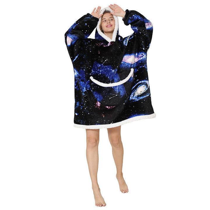 Giant Wearable Blanket Hoodie Oversized and Warm