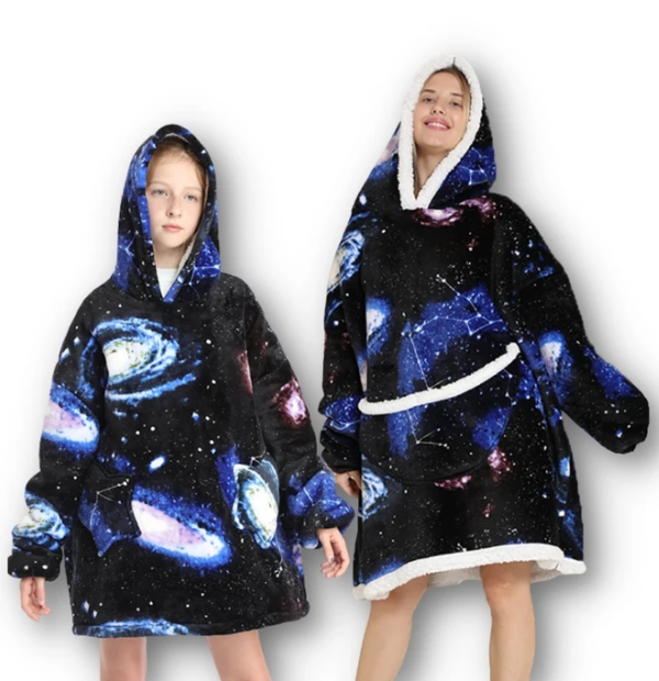 Giant Wearable Blanket Hoodie Oversized and Warm