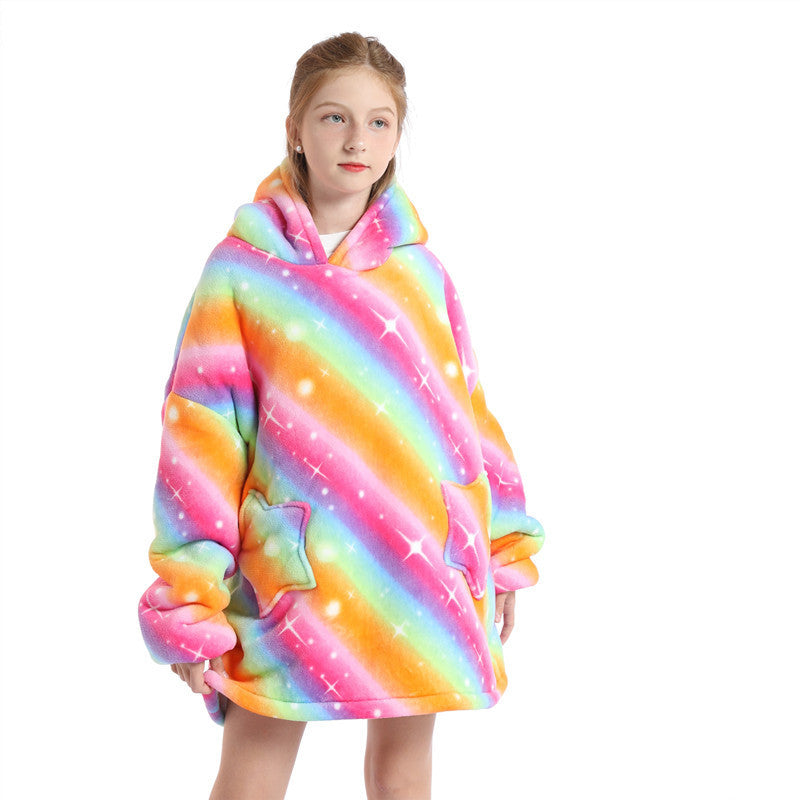 Giant Wearable Blanket Hoodie Oversized and Warm