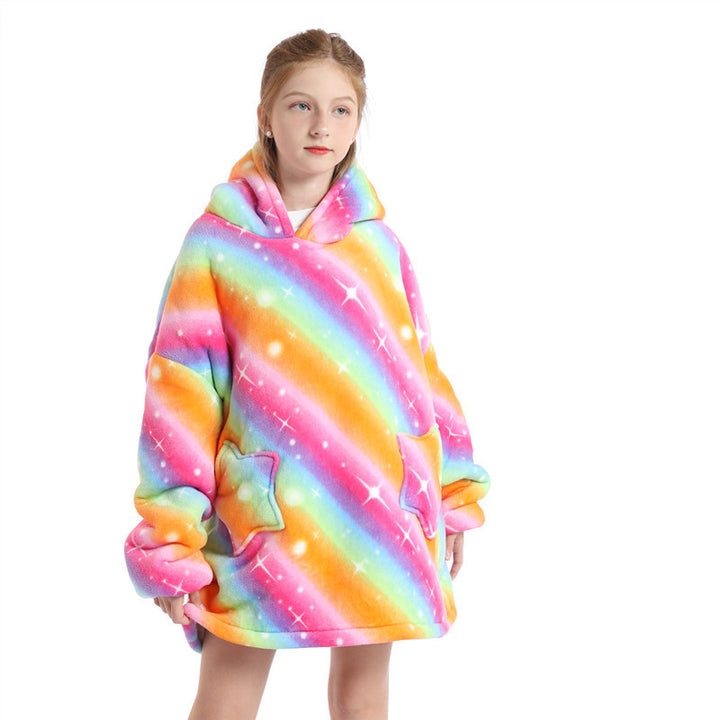 Giant Wearable Blanket Hoodie Oversized and Warm