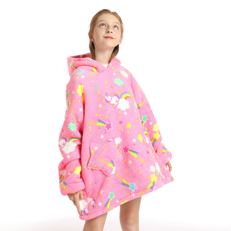 Giant Wearable Blanket Hoodie Oversized and Warm
