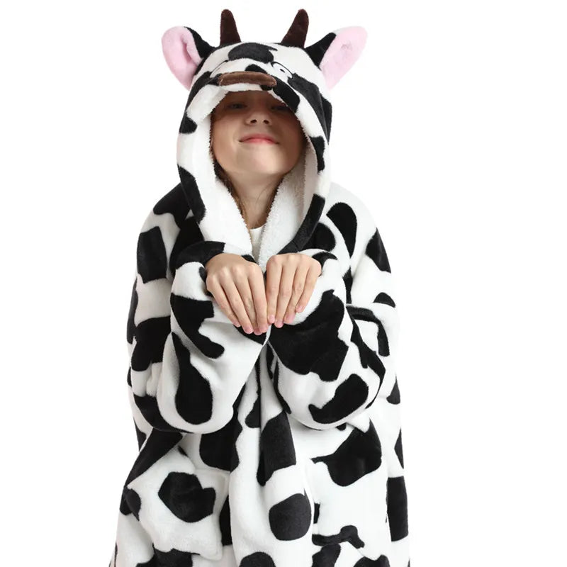 Giant Wearable Blanket Hoodie Oversized and Warm