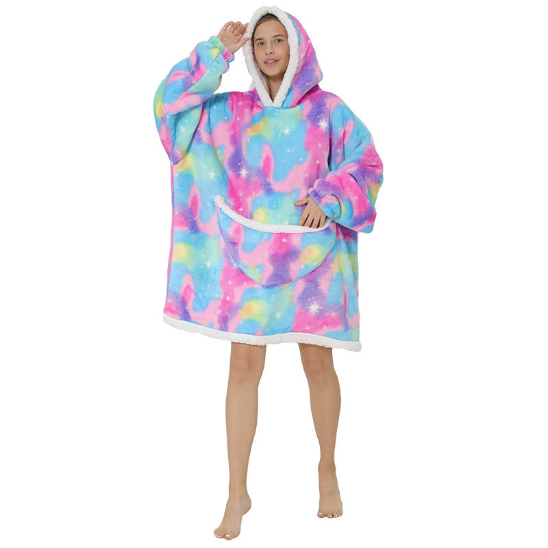 Giant Wearable Blanket Hoodie Oversized and Warm