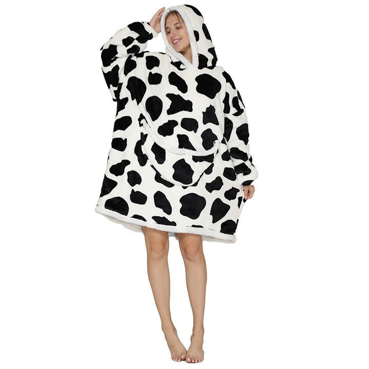 Giant Wearable Blanket Hoodie Oversized and Warm