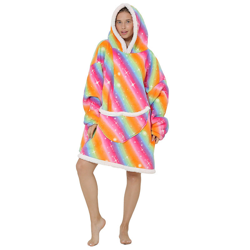 Giant Wearable Blanket Hoodie Oversized and Warm