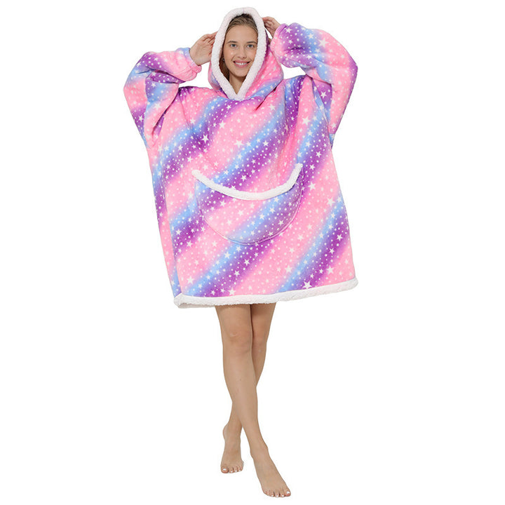 Giant Wearable Blanket Hoodie Oversized and Warm