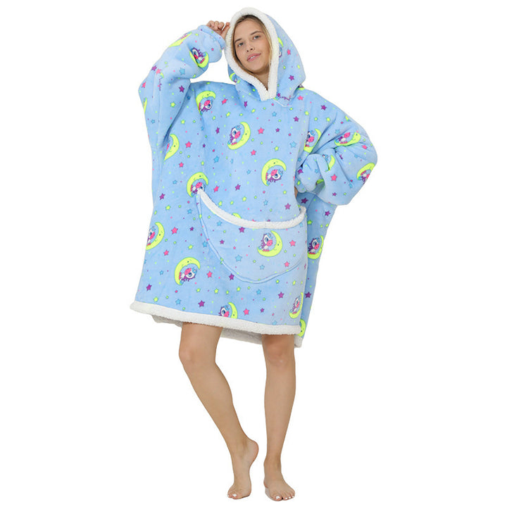 Giant Wearable Blanket Hoodie Oversized and Warm