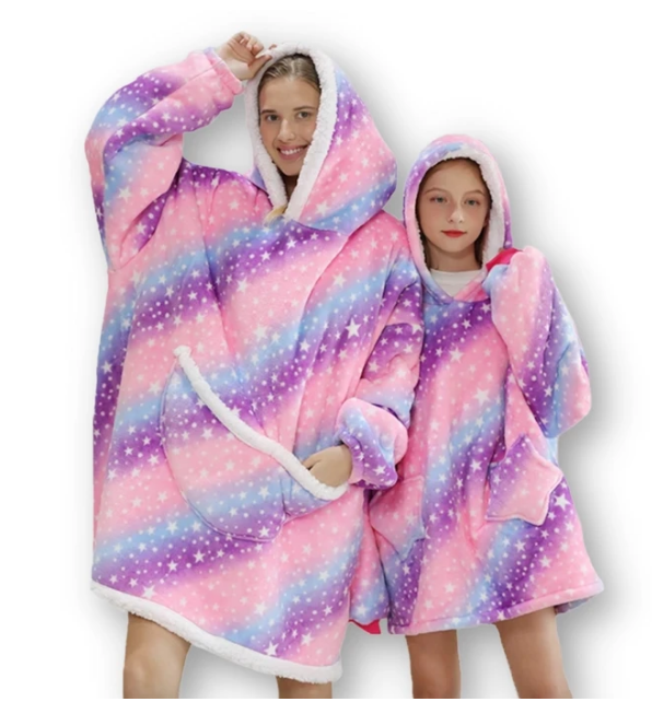 Giant Wearable Blanket Hoodie Oversized and Warm