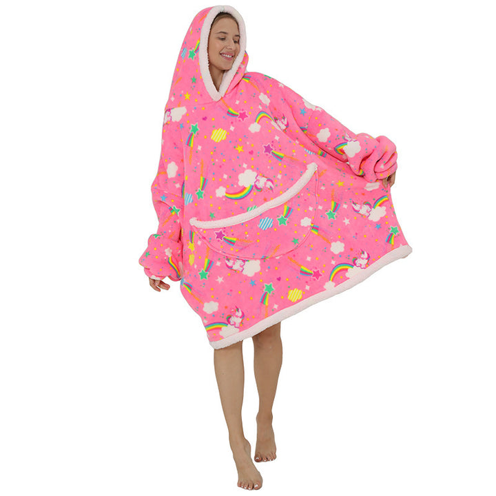 Giant Wearable Blanket Hoodie Oversized and Warm