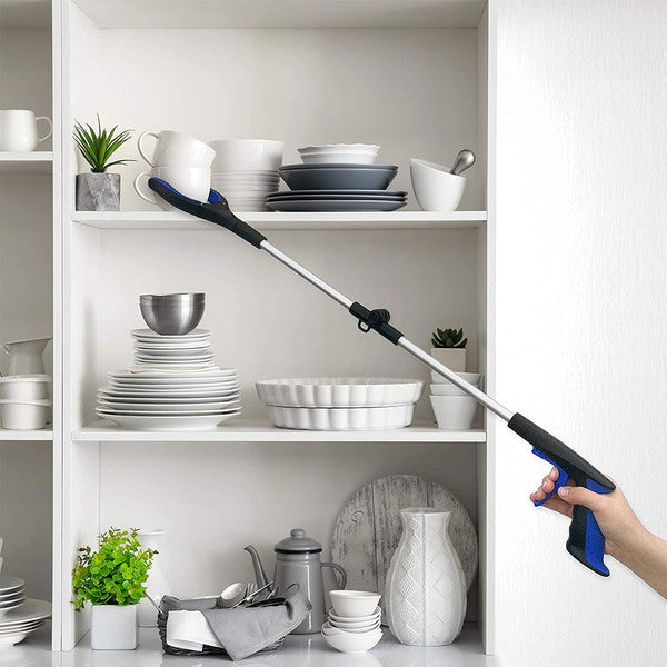 Grabber Tool with Rotating Head for Extended Reach
