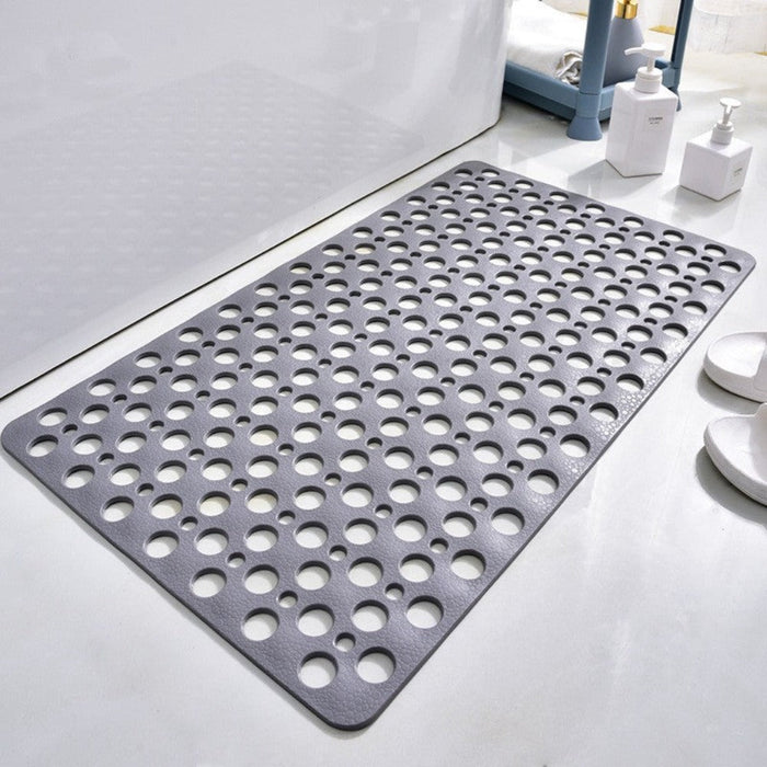 Non Slip Shower Mat with Textured Surface and Antibacterial Finish