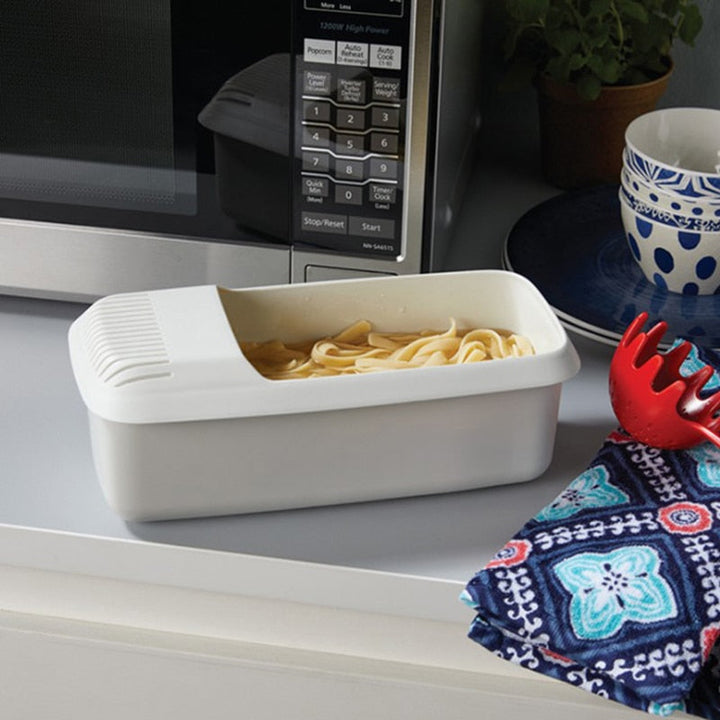 Havenholt Microwave Pasta Cooker with Steamer Basket