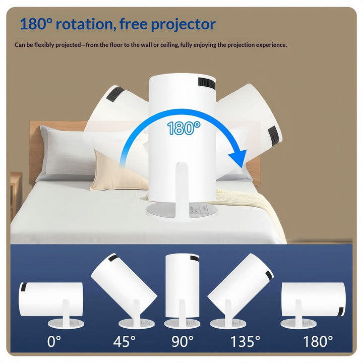 Havenholt Fast-Focus Portable HD Projector