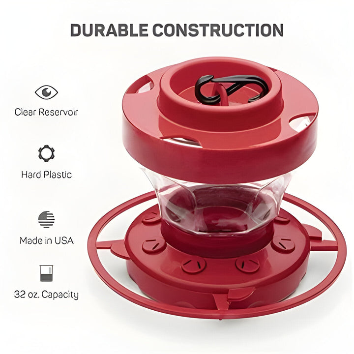 Havenholt Bee-Proof Hummingbird Feeder with Perches