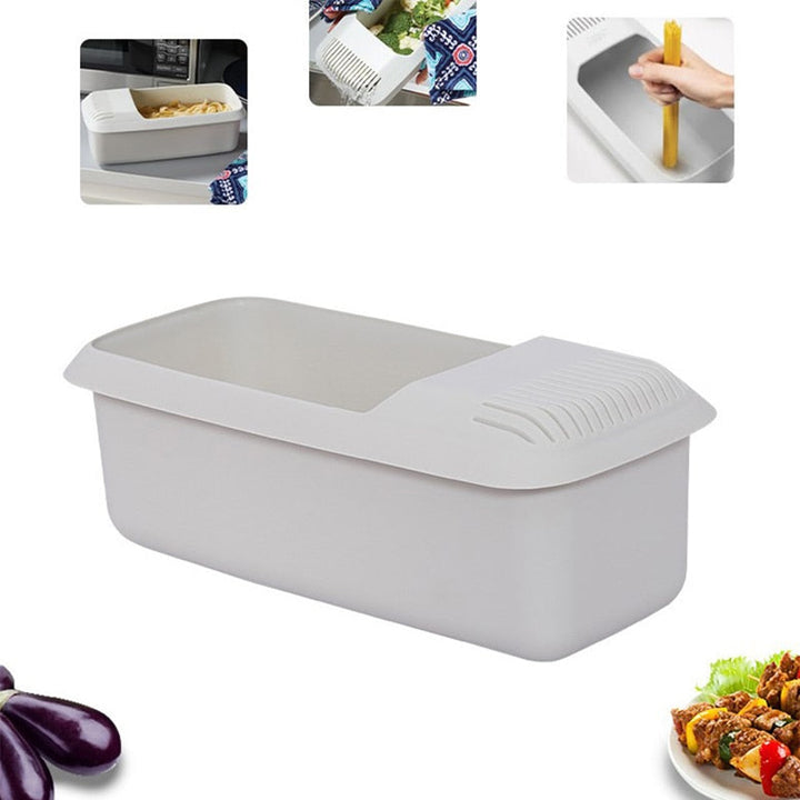 Havenholt Microwave Pasta Cooker with Steamer Basket