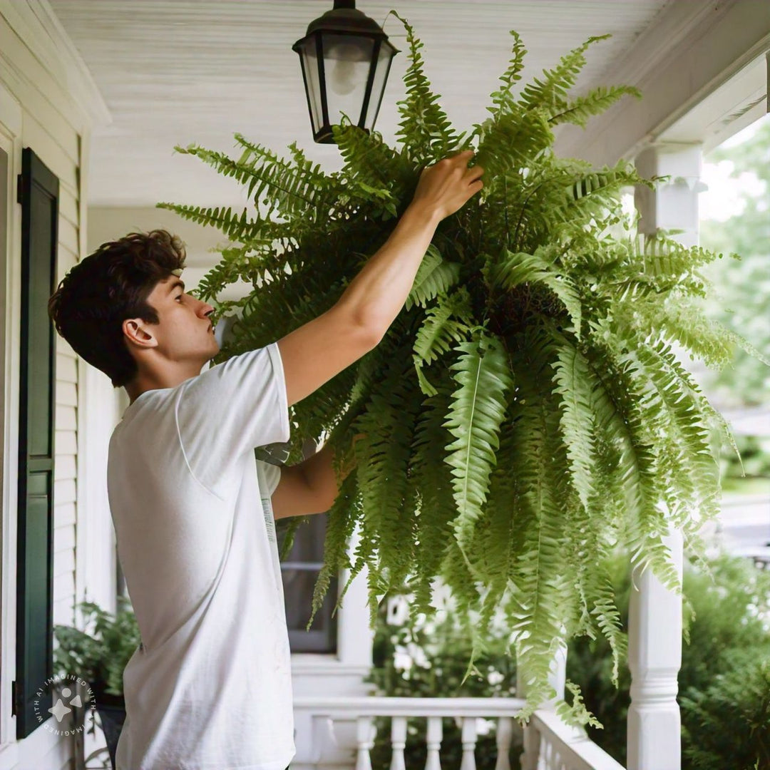 Havenholt Artificial Boston Ferns, Pack of 18