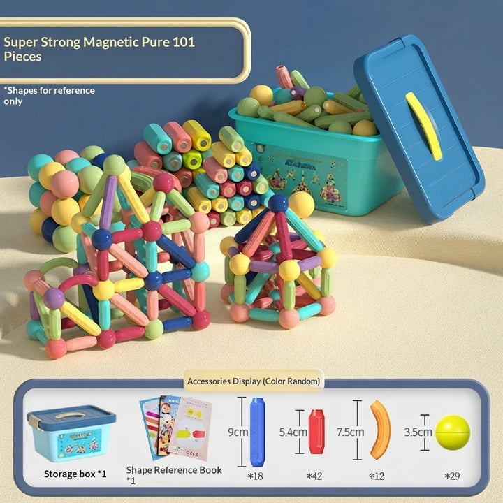 Havenholt Building Set with Magnetic Sticks and Balls