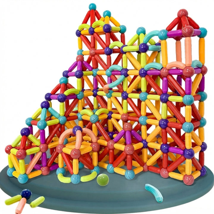 Havenholt Building Set with Magnetic Sticks and Balls