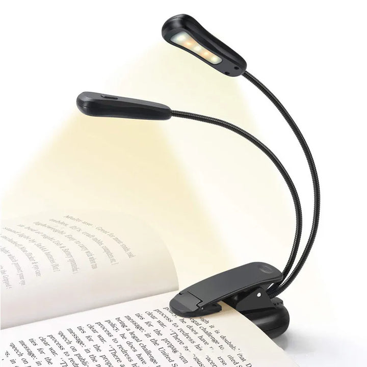 LED Reading Lamp Book Clamp for Eye Protection