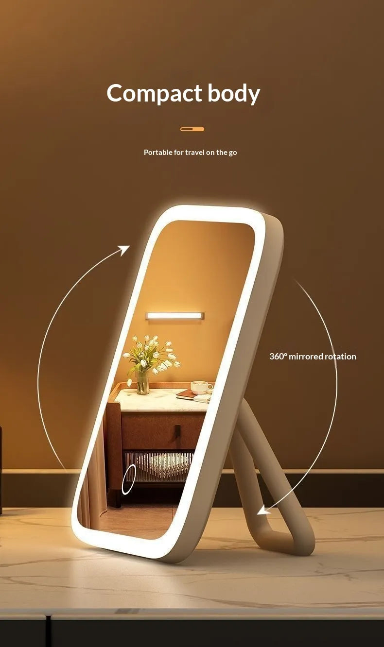LED Vanity Mirror with Dimmable Light, 2 Colour Modes &amp; Touch Control