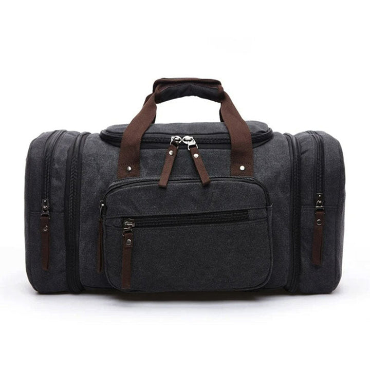 Havenholt Expandable Canvas Holdall with Laptop Pocket