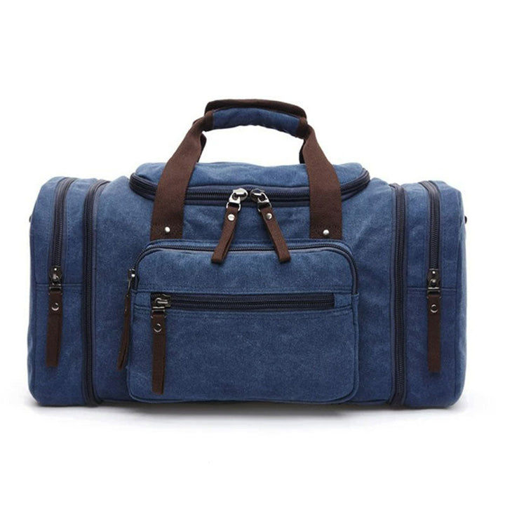 Havenholt Expandable Canvas Holdall with Laptop Pocket