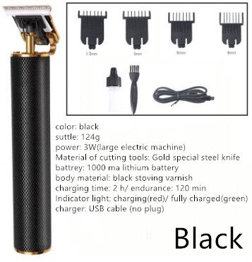 Cordless Hair Clipper Set for Trimming and Cutting