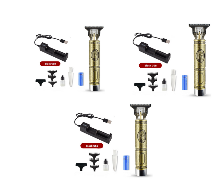 Cordless Hair Clipper Set for Trimming and Cutting