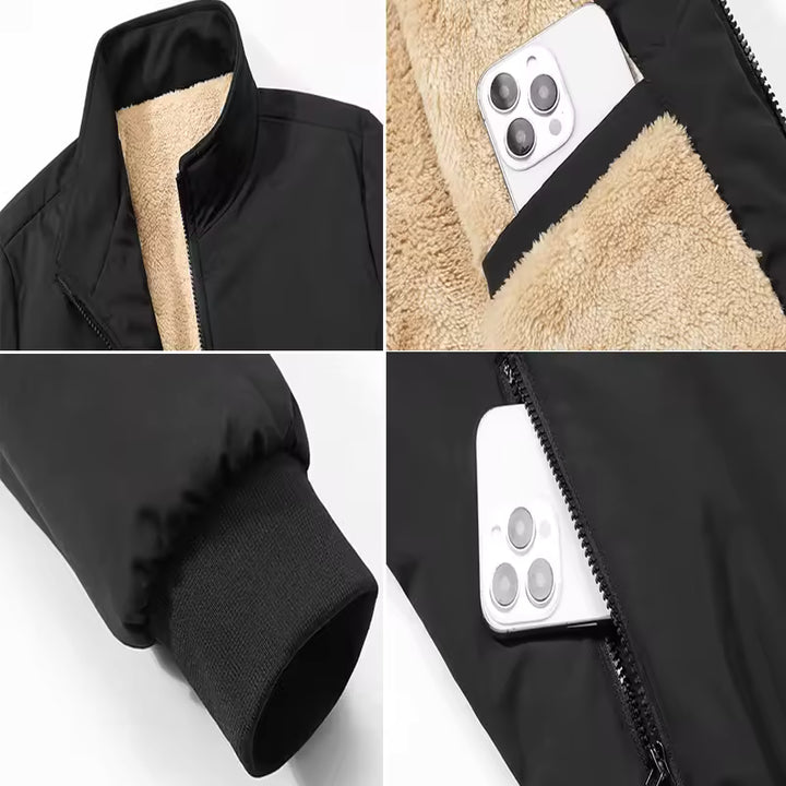 Mens Winter Coat Insulated for Cold Weather