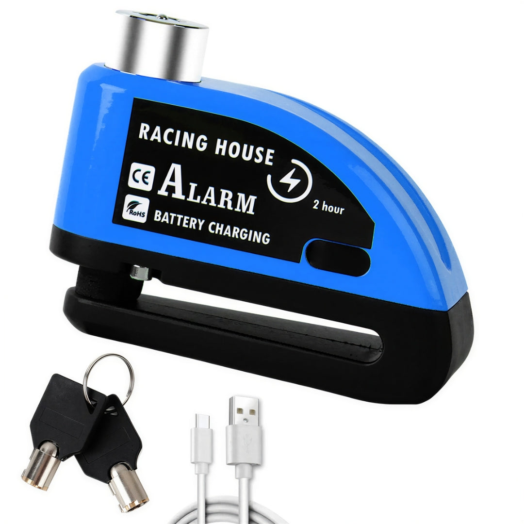 Havenholt Motorcycle Disc Brake Lock with Motion Alarm