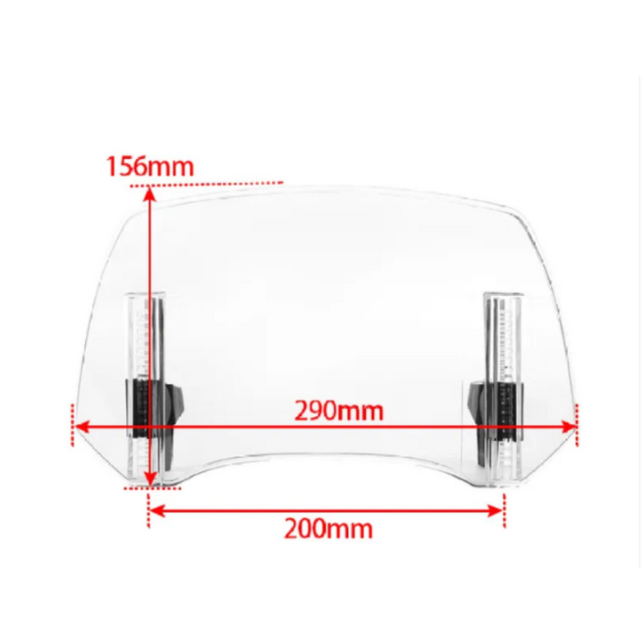 Motorcycle Windshield Extension