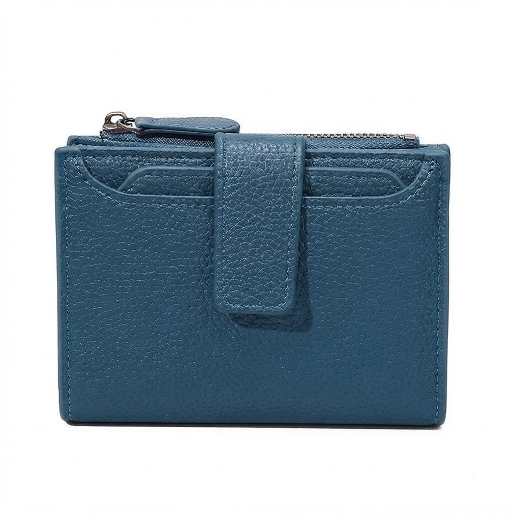 Multi-Pocket Wallet with RFID Blocking and Detachable ID Windows