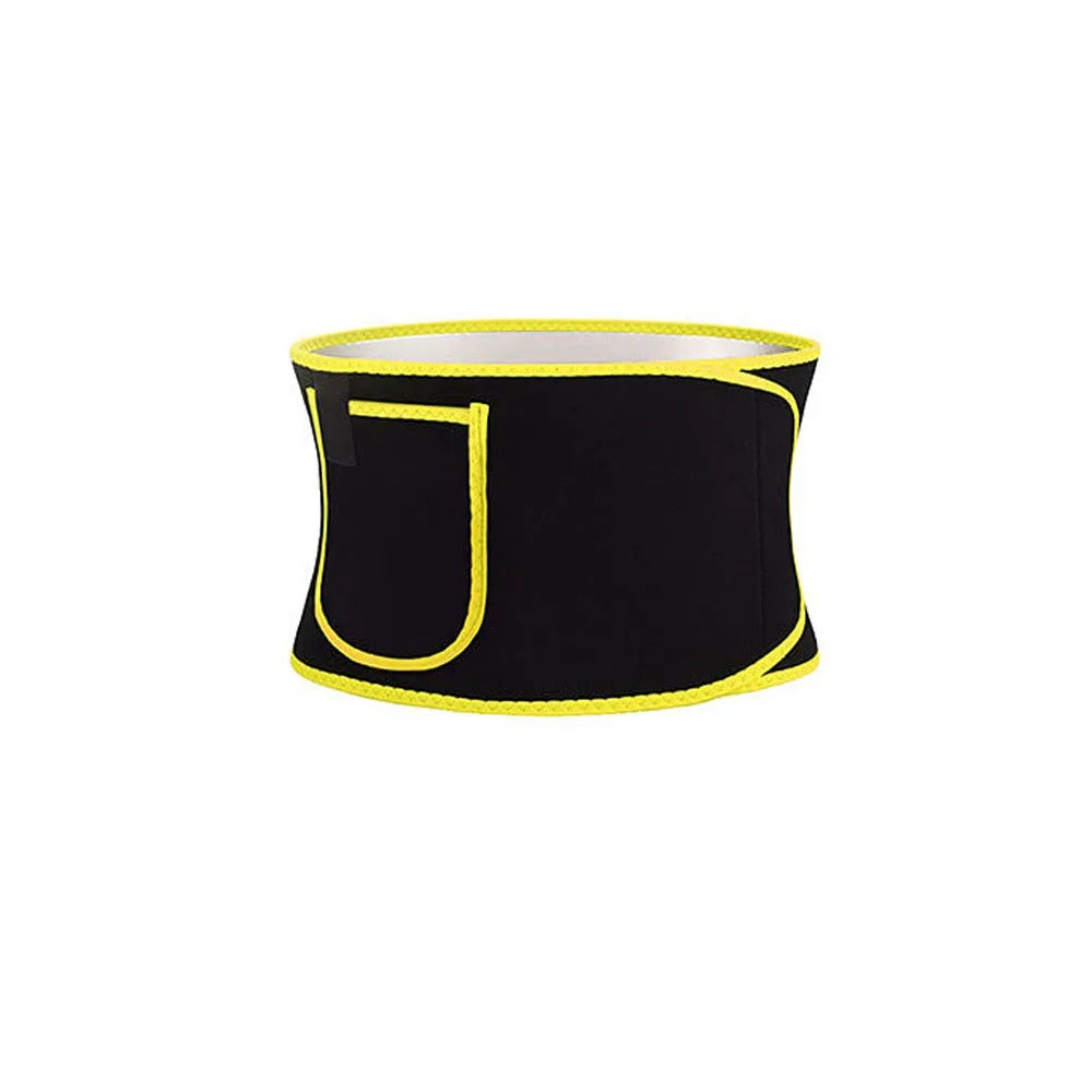Neoprene Waist Belt with Heat Retention and Adjustable Closure for Workouts