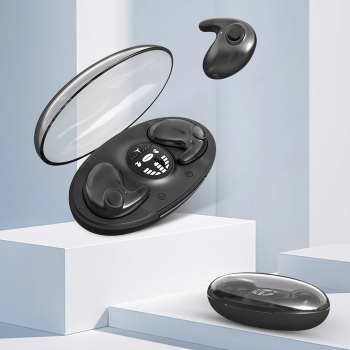 Wireless Sleep Earbuds with Dual Noise Reduction and 24-Hour Playback