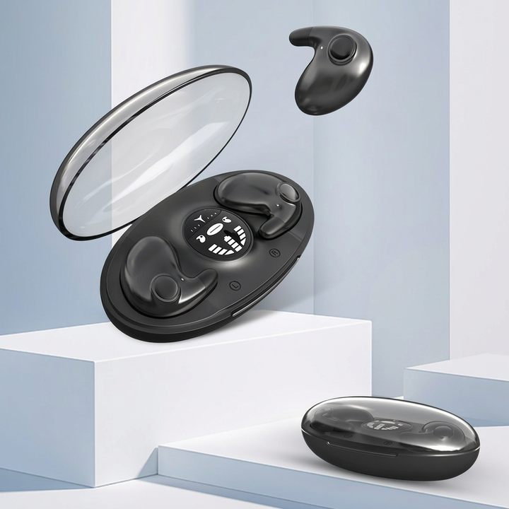 Wireless Sleep Earbuds with Dual Noise Reduction and 24-Hour Playback