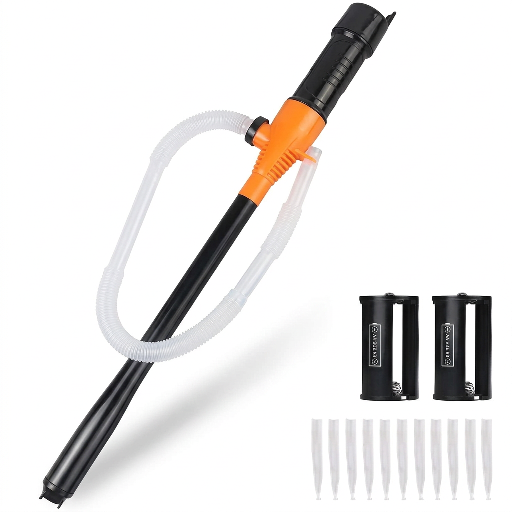 Portable Battery-Powered Liquid Transfer Siphon Pump