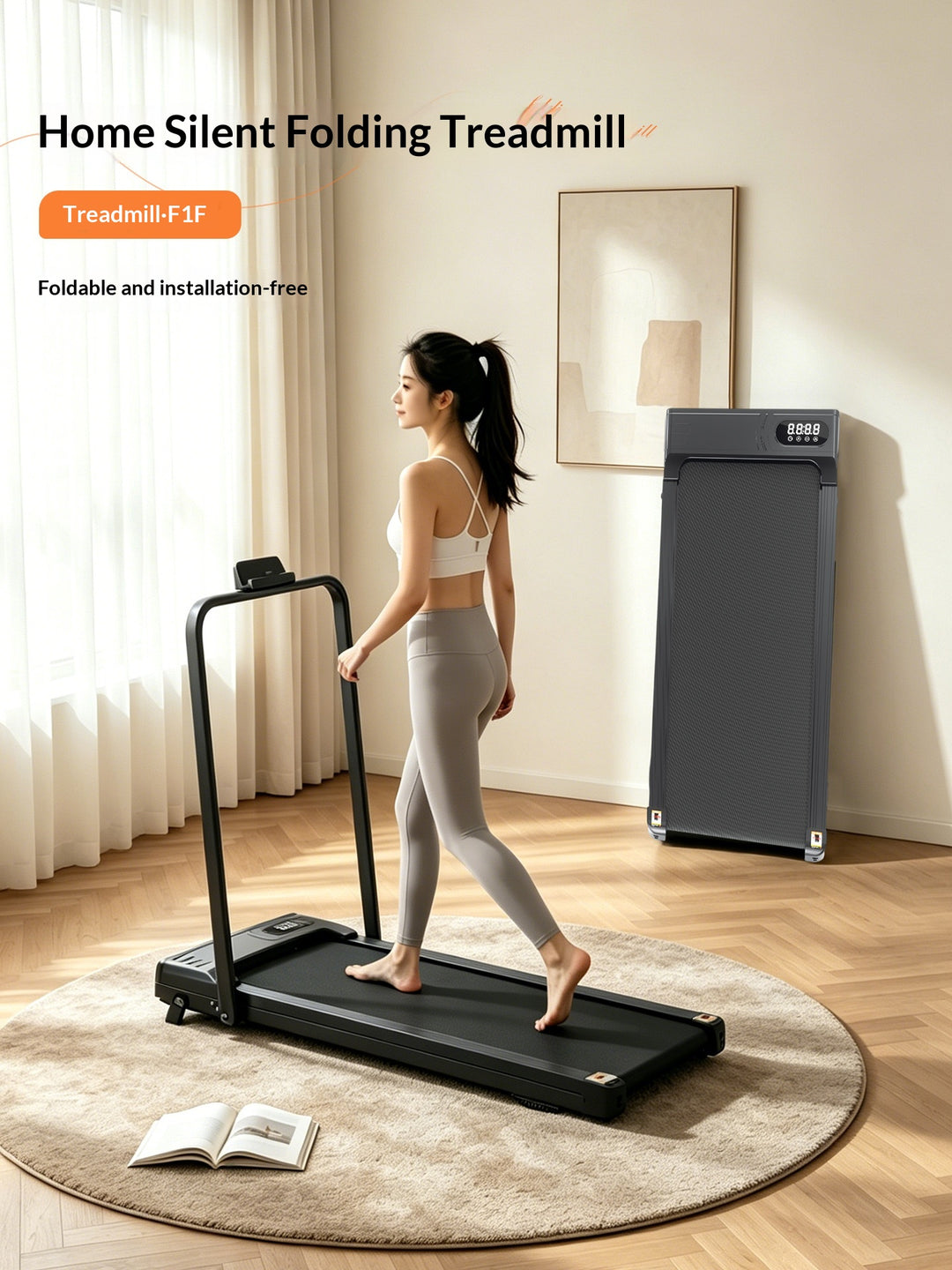 Havenholt Walking Pad Treadmill with LED Display