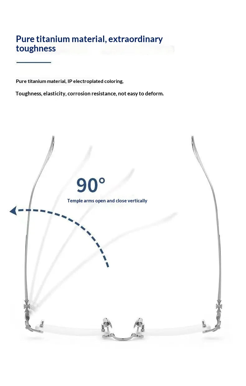 Havenholt Blue Light Progressive Readers, Anti-Glare