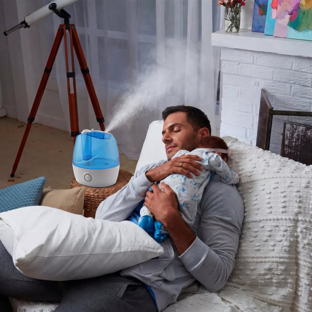 Quiet Cool Mist Humidifier for Office and Desk