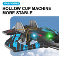 Havenholt RC Stunt Jet Plane with LED Lights and 360° Flips