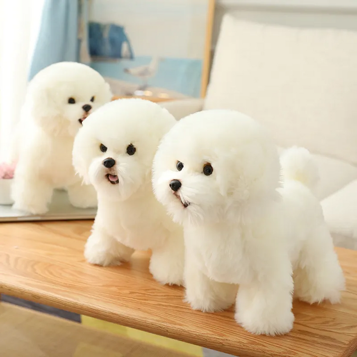 Realistic Teddy Dog Lucky Plush Puppy