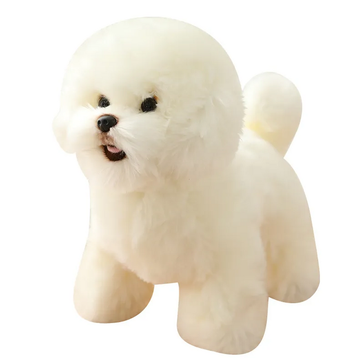 Realistic Teddy Dog Lucky Plush Puppy