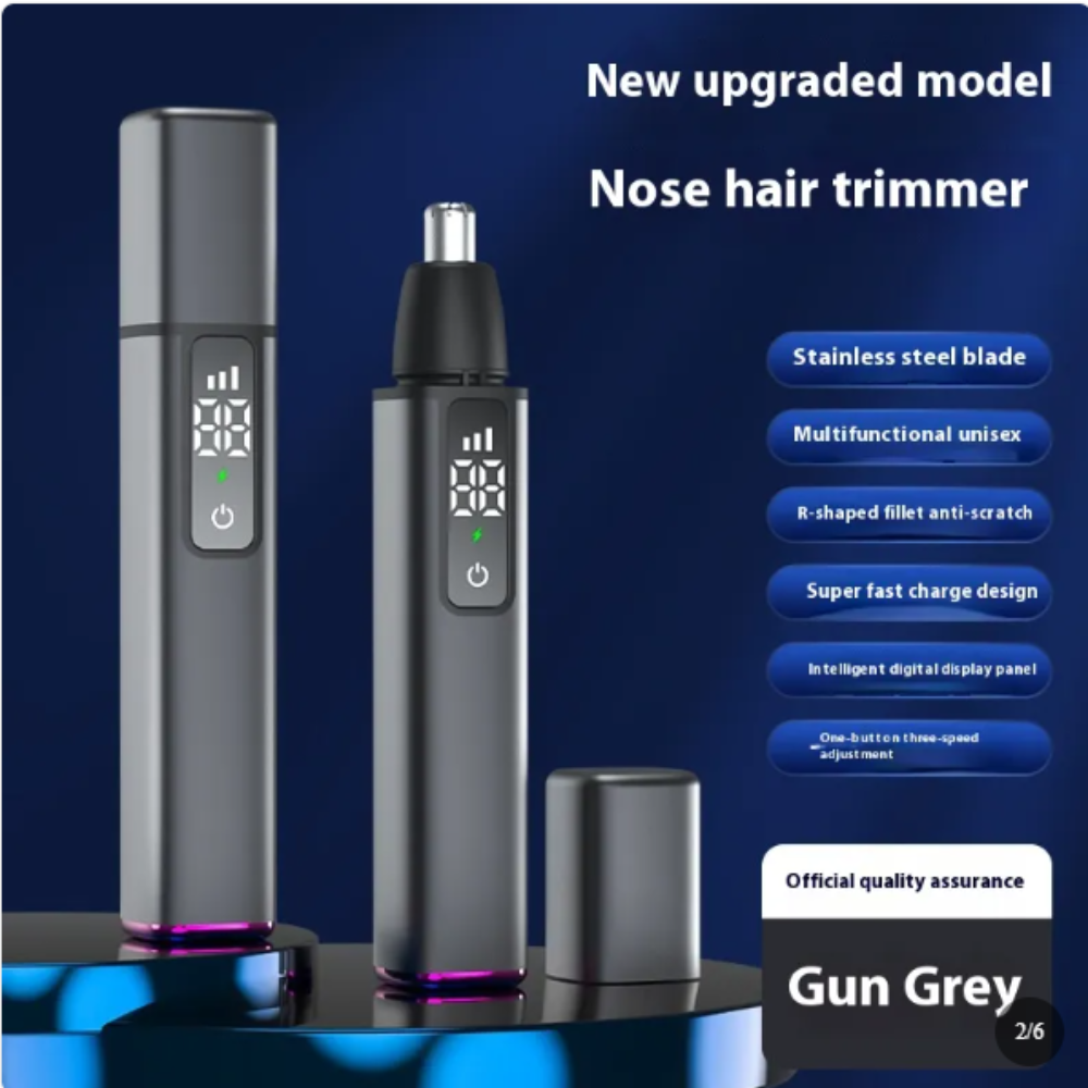 Rechargeable Nose and Ear Hair Trimmer